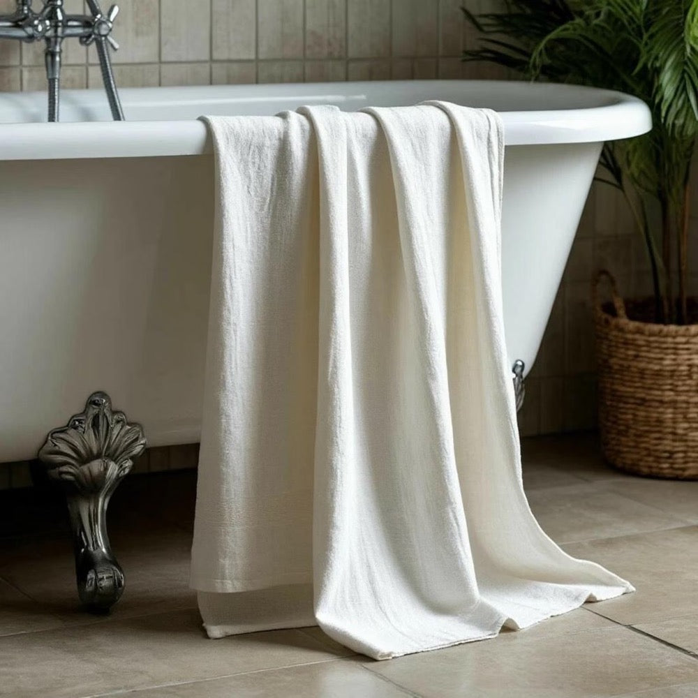 Organic Linen Towel. Bath / Hand / Face Towels. SPA / Beach Custom Size