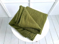Organic Flax Linen Flat Sheet: Stonewashed European Bed Sheet