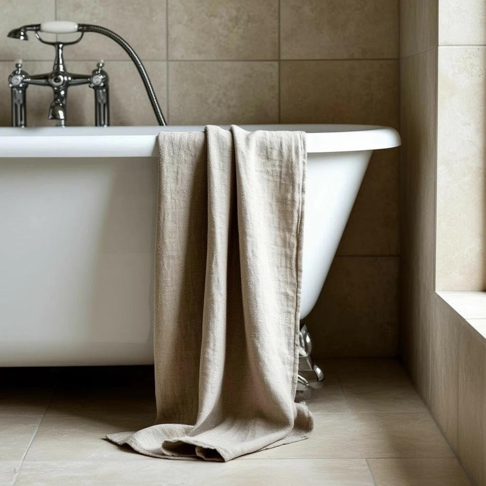 Organic Linen Towel. Bath / Hand / Face Towels. SPA / Beach Custom Size